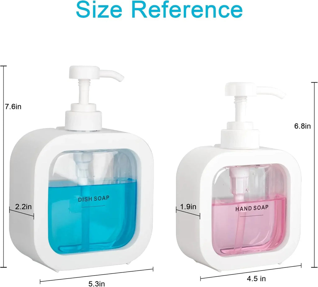1 PC 300Ml/500Ml Bathroom Soap Dispenser Refillable Lotion Shampoo Shower Gel Holder Portable Travel Dispenser Empty Bath Pump