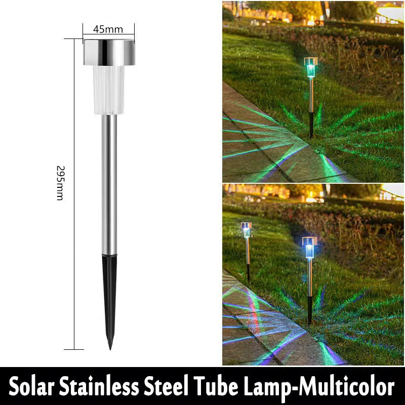 NEW 10Pack Solar Outdoor Lights Garden Lantern Solar Powered Lamp Waterproof Landscape Lighting Pathway Yard Lawn Decoration
