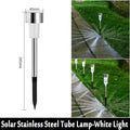 NEW 10Pack Solar Outdoor Lights Garden Lantern Solar Powered Lamp Waterproof Landscape Lighting Pathway Yard Lawn Decoration