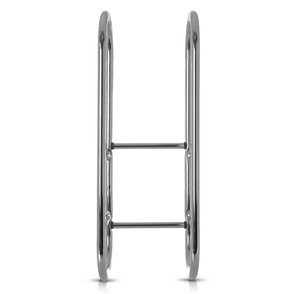 Chrome Towel Rail Holder Wall Mounted Bathroom Rack Shelf Stainless Steel Shower