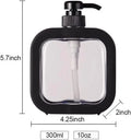 1 PC 300Ml/500Ml Bathroom Soap Dispenser Refillable Lotion Shampoo Shower Gel Holder Portable Travel Dispenser Empty Bath Pump