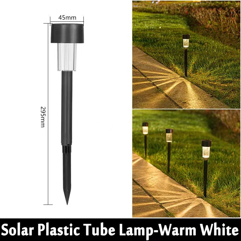 NEW 10Pack Solar Outdoor Lights Garden Lantern Solar Powered Lamp Waterproof Landscape Lighting Pathway Yard Lawn Decoration