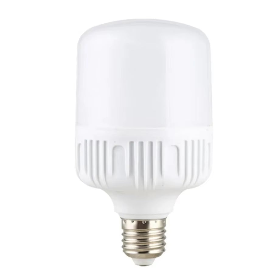 100W E27 LED Screw Mouth Light 220V High Brightness Light Bulb White Light Eye Protection Non Flickering High Heat Dissipation
