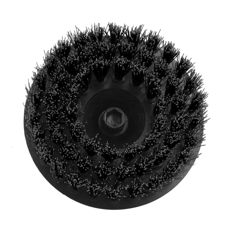 2/3.5/4/5'' Brush Attachment Set Power Scrubber Brush Car Polisher Bathroom Cleaning Kit with Extender Kitchen Cleaning Tools