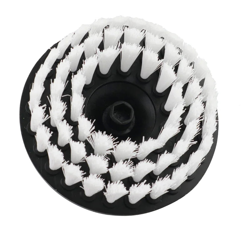 2/3.5/4/5'' Brush Attachment Set Power Scrubber Brush Car Polisher Bathroom Cleaning Kit with Extender Kitchen Cleaning Tools